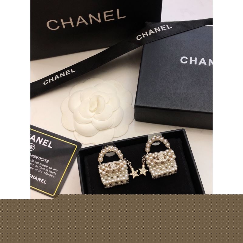 Ch*el earrings